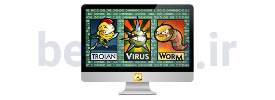 انواع ویروس ها در کامپیوتر | بی لرن